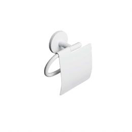 Open toilet roll holder One duo Bianca