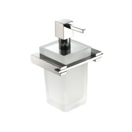 dosatore vetro liquid soap dispenser in glass cm. 10,5x7,7x15,5
