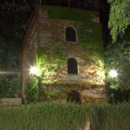 Agriturismo_torre by night