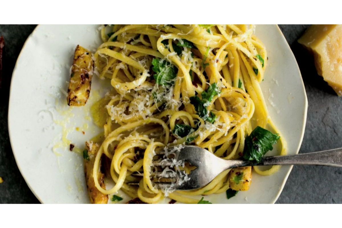 lemon linguine