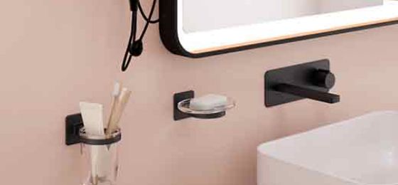 Accessori Bagno Wind Black