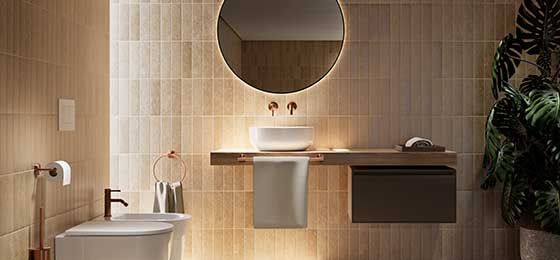 Accessori Bagno Class PVD rose gold