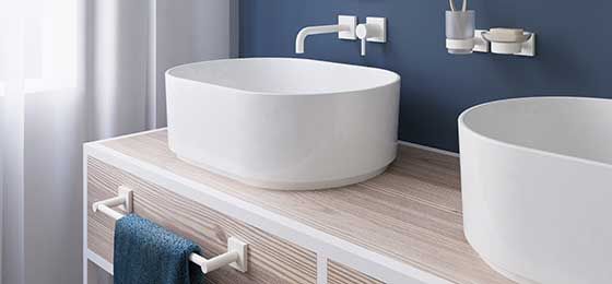Accessori bagno Hotel Maison bianco opaco