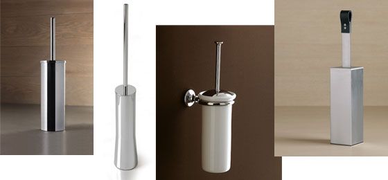 Toilet brush holder