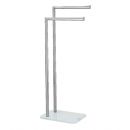 Towel stand ZERO COLOR - Towel stand Zero Chromo/White