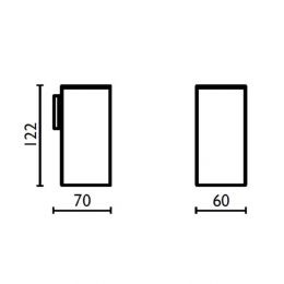 Tumbler holder made of brass QU 145 - QU 145 cromo 51