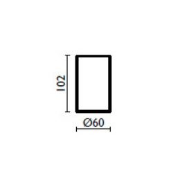 Standing tumbler in brass AM 745 - AM 745   Chrome 51