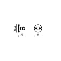 Double hook SH 242 - SH 242 Chrome 51