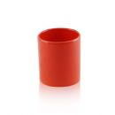 Bicchiere da appoggio in ceramica - Bicchiere da appoggio arancione BD-BIC-CAR-02
