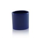 Bicchiere da appoggio ovale in ceramica - Bicchiere da appoggio ovale blu BD-BIC-CBL-01