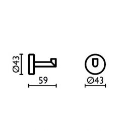 Hanger TH 241 - TH 241 cromo 51
