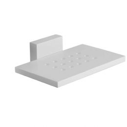 Soap holder QU 125 - QU 125 Bianco opaco 03