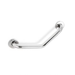 Maniglione in acciaio inox disabili - Maniglione in acciaio inox 45ยฐ