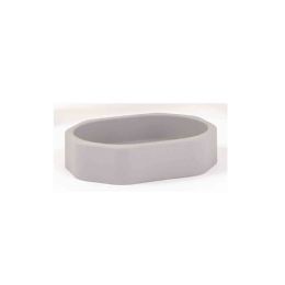Accessori, appoggio, porta sapone dispenser porta spazzolini porta scopini - Porta sapone Otto Grigio opaco