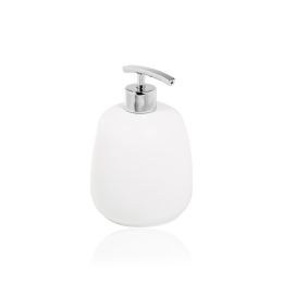 Set accessori bagno Afra Bianco opaco - Dispenser Afra Bianco opaco
