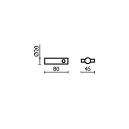 Appendino Forte - FR241 acciaio inox spazzolato 74
