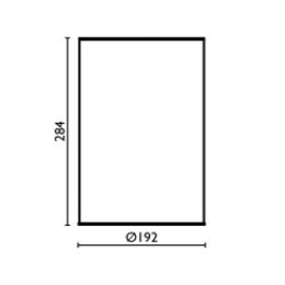 Cestino gettacarte aperto Optima - OM916 cromo 51