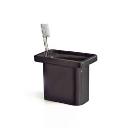 Toothbrush holder Cut - CT113 CN ceramica nera