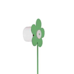 Piantana “FIORE” con 1 porta salviette M’AMA - Piantana “FIORE” con 1 porta salviette M’AMA Verde