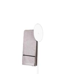 Piantana con 1 porta salviette NON M’ AMA - Piantana con 1 porta salviette NON M’ AMA Bianco opaco