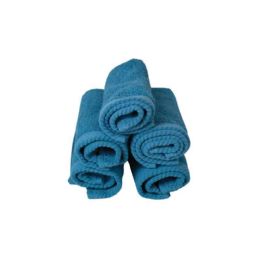 Salviette di cortesia (kit 5 pz) in puro cotone spugna 500gr - Salviette di cortesia (kit 5 pz) in puro cotone spugna 500gr azzurro