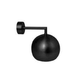 Applique “SFERA” in acciaio attacco lampada E27 - Applique “SFERA” in acciaio finitura NERO OPACO attacco lampada E27