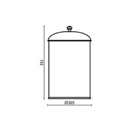 Aida Bidoncino per carta - Aida Bidoncino per carta 8 lt.