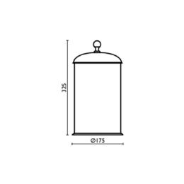 Regency Bidoncino per carta - Regency  Bidoncino per carta  5lt