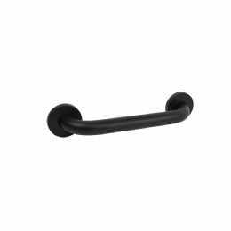 Maniglione in acciaio black disabili - Maniglione in acciaio black disabili 30 cm