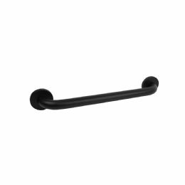 Maniglione in acciaio black disabili - Maniglione in acciaio black disabili 45 cm