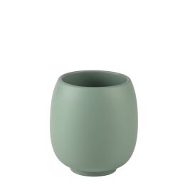 Set accessori bagno Afra Sabbia verde salvia - Porta spazzolini Afra verde salvia
