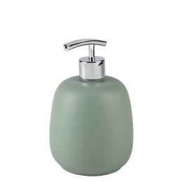 Set accessori bagno Afra Sabbia verde salvia - Dispenser Afra verde salvia