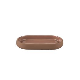 Set accessori bagno Bold rosa cioccolato - Vassoio Bold rosa cioccolato