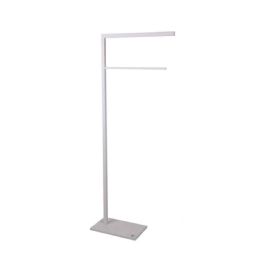 Piantana 2 porta salviette serie Minimal - Piantana 2 porta salviette serie Minimal  bianco opaco