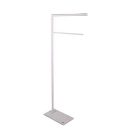 Piantana 2 porta salviette Minus - Piantana 2 porta salviette Minus bianco opaco