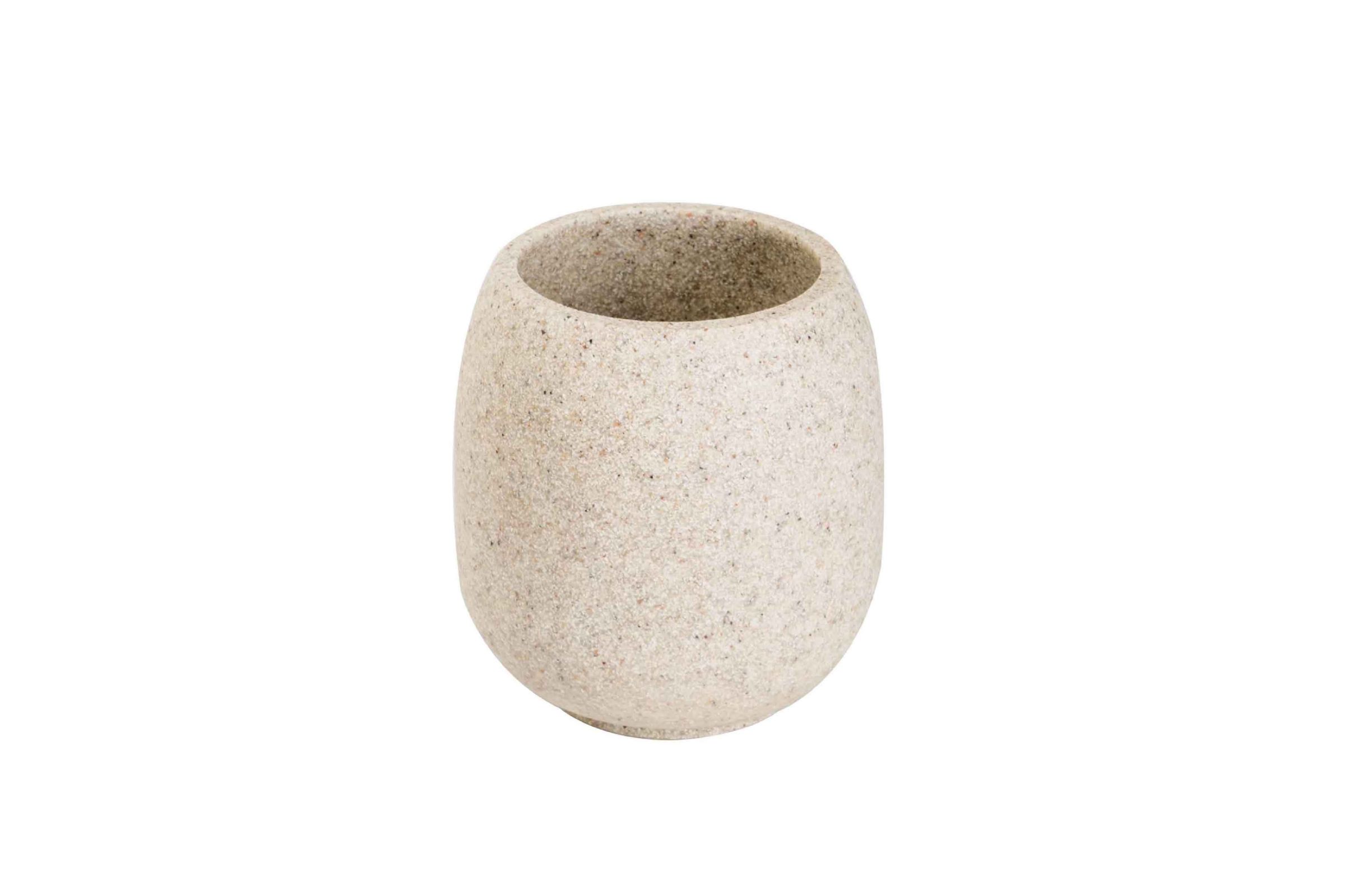 Set accessori bagno Afra Sabbia - Porta spazzolini Afra Sabbia
