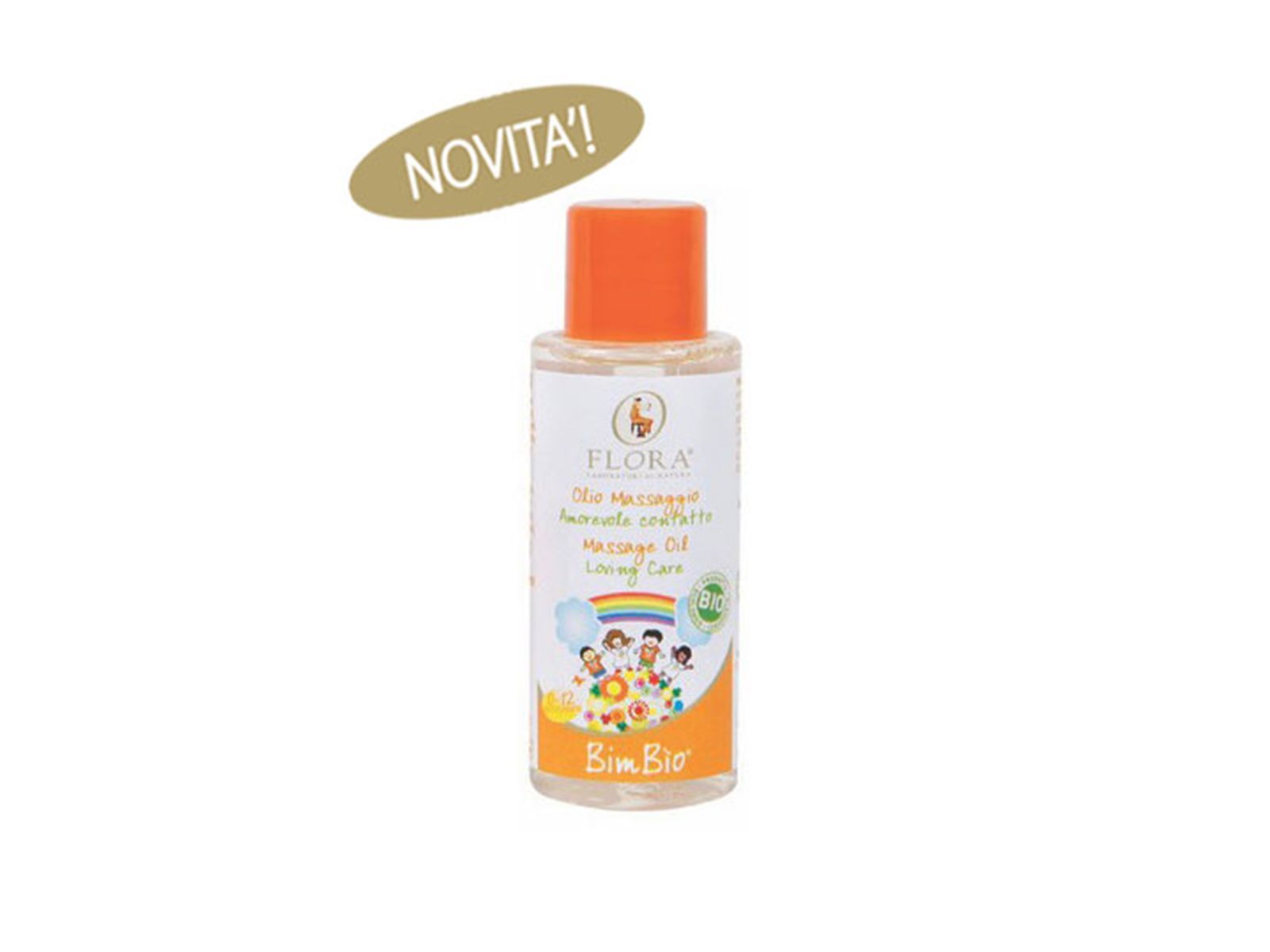 Olio Massaggio BimBìo - Contenuto  40 ml