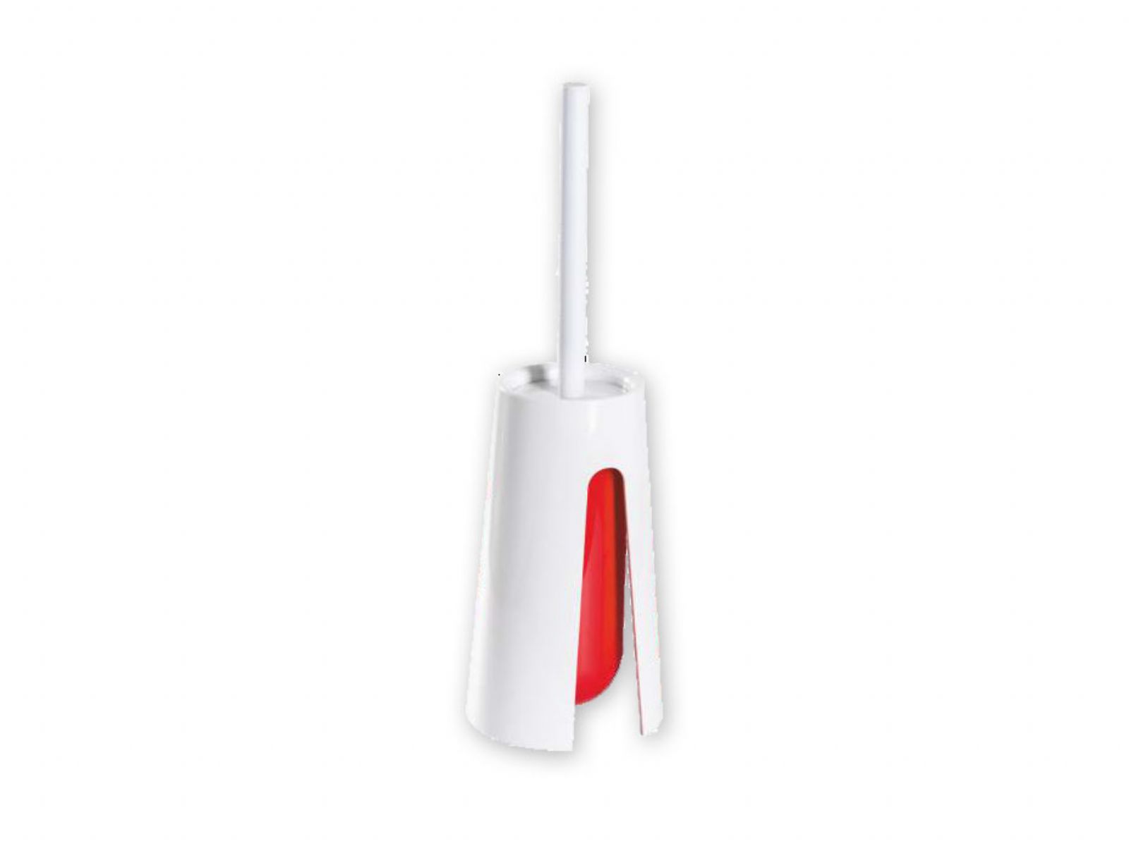 Toilet brush holder Matrioska - White / Red