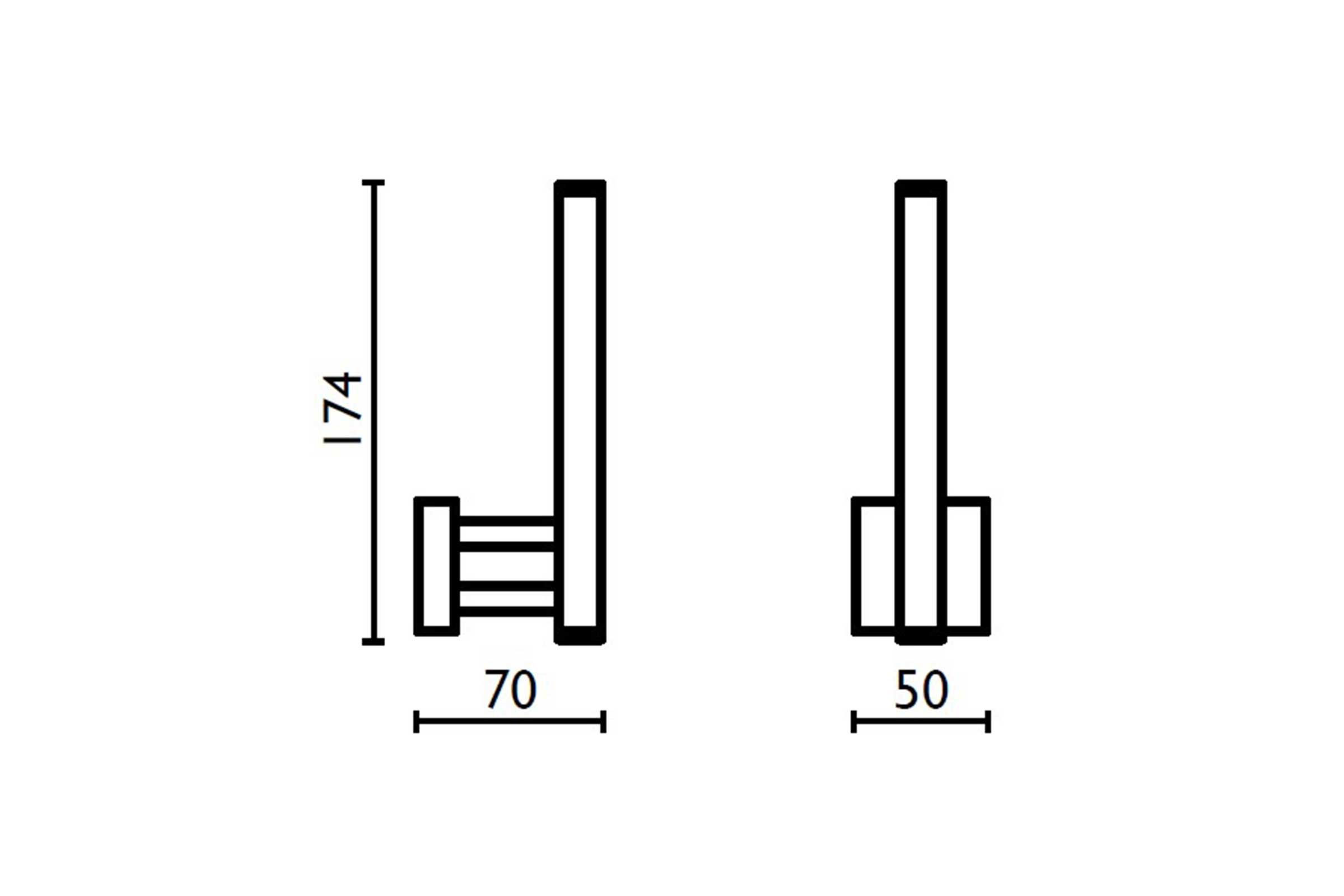 Reserve toilet roll holder QU 234 - QU 234 cromo 51