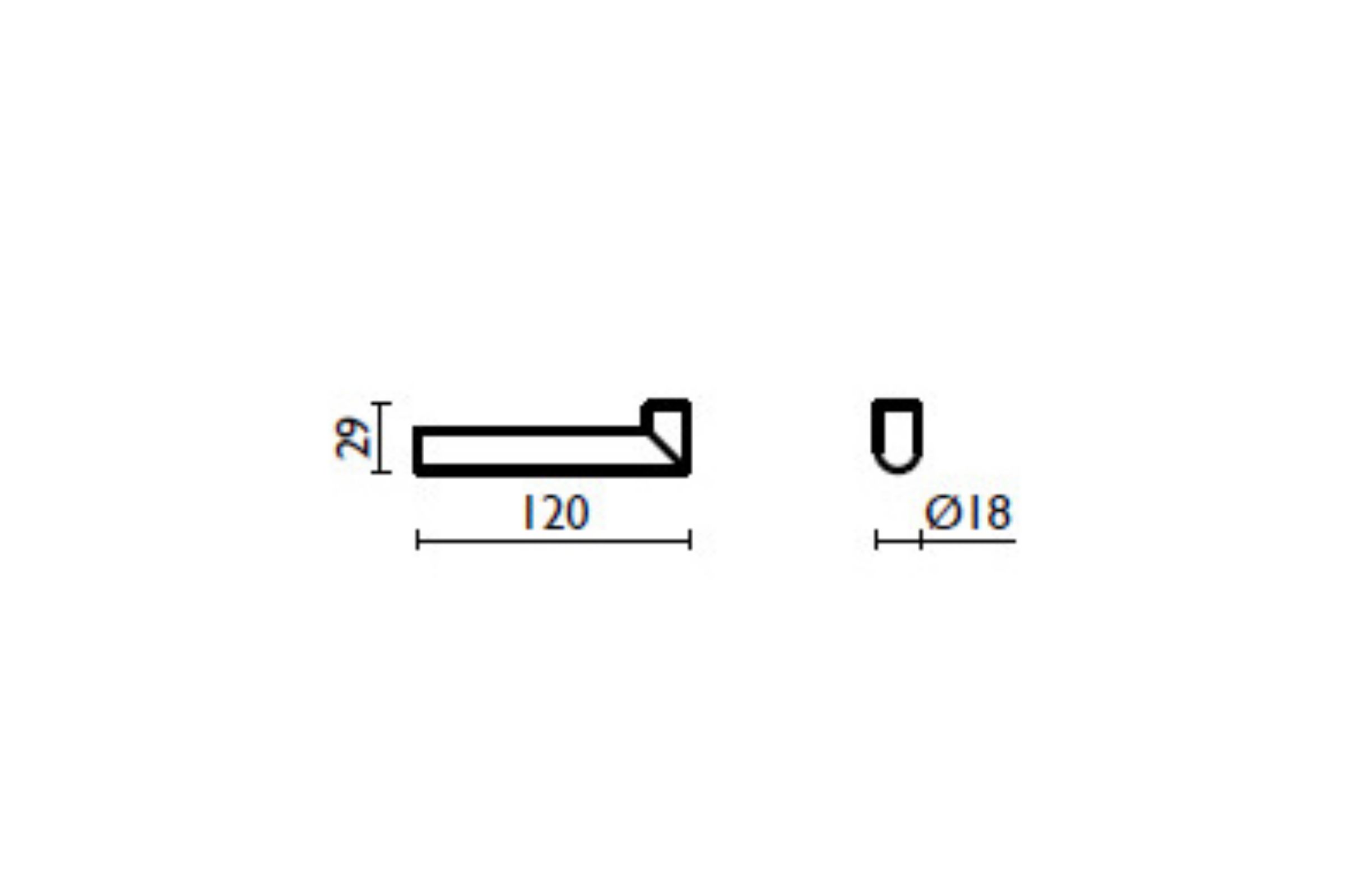 Toilet roll holder AM 234 - AM 234  Chrome 51