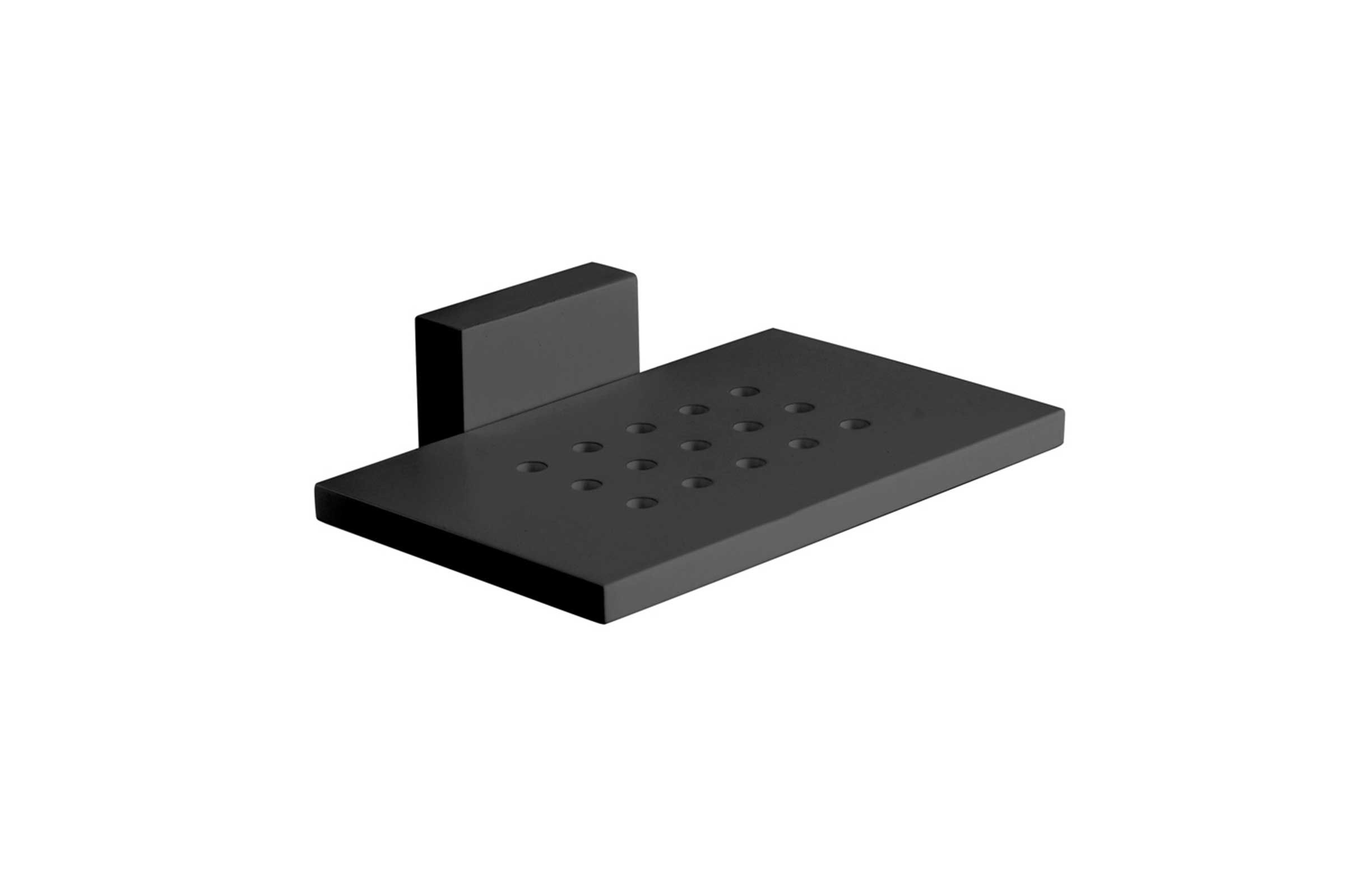 Soap holder QU 125 - QU 125  Nero opaco 18