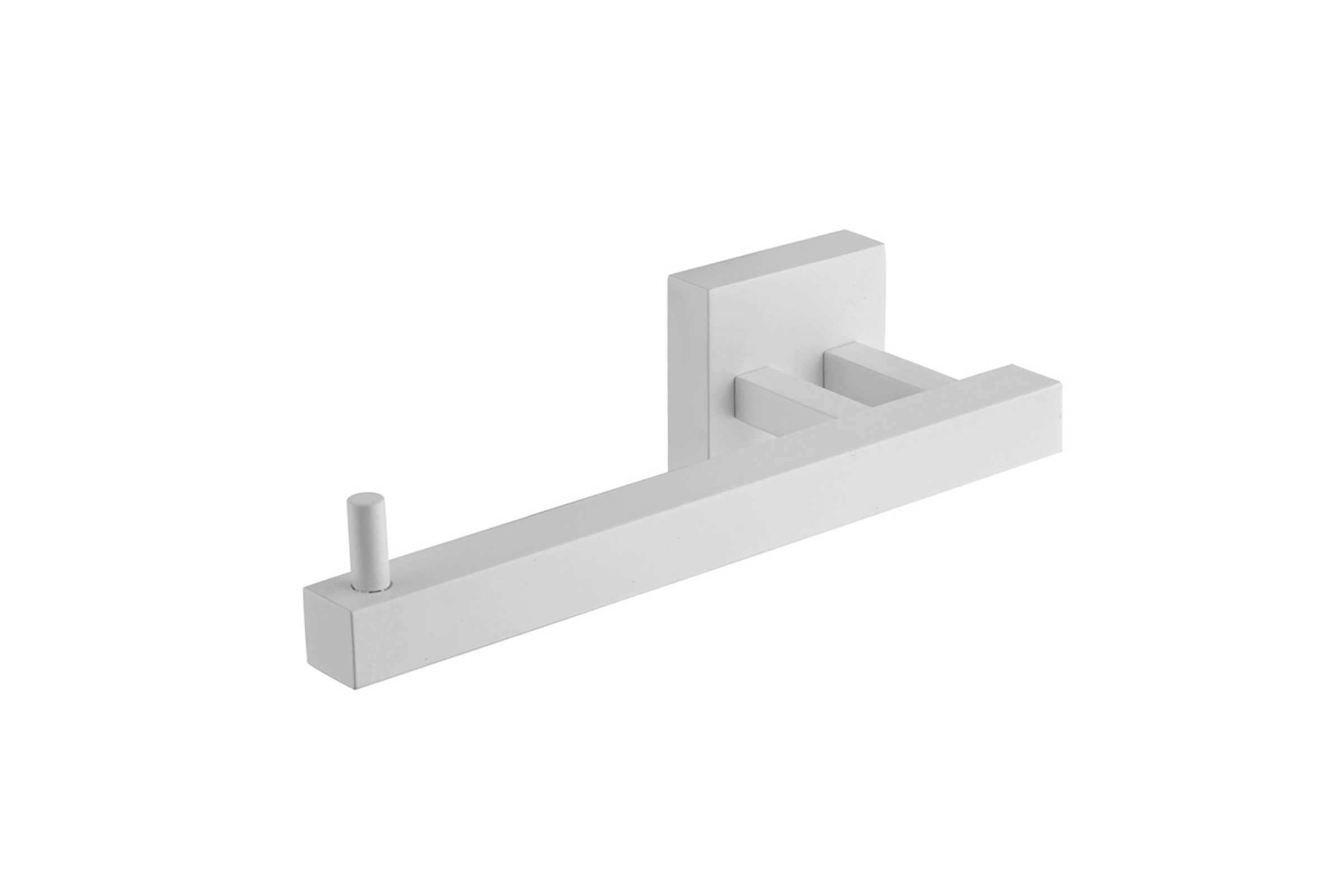 Porta rotolo Quattro - QU 235  Bianco opaco 03