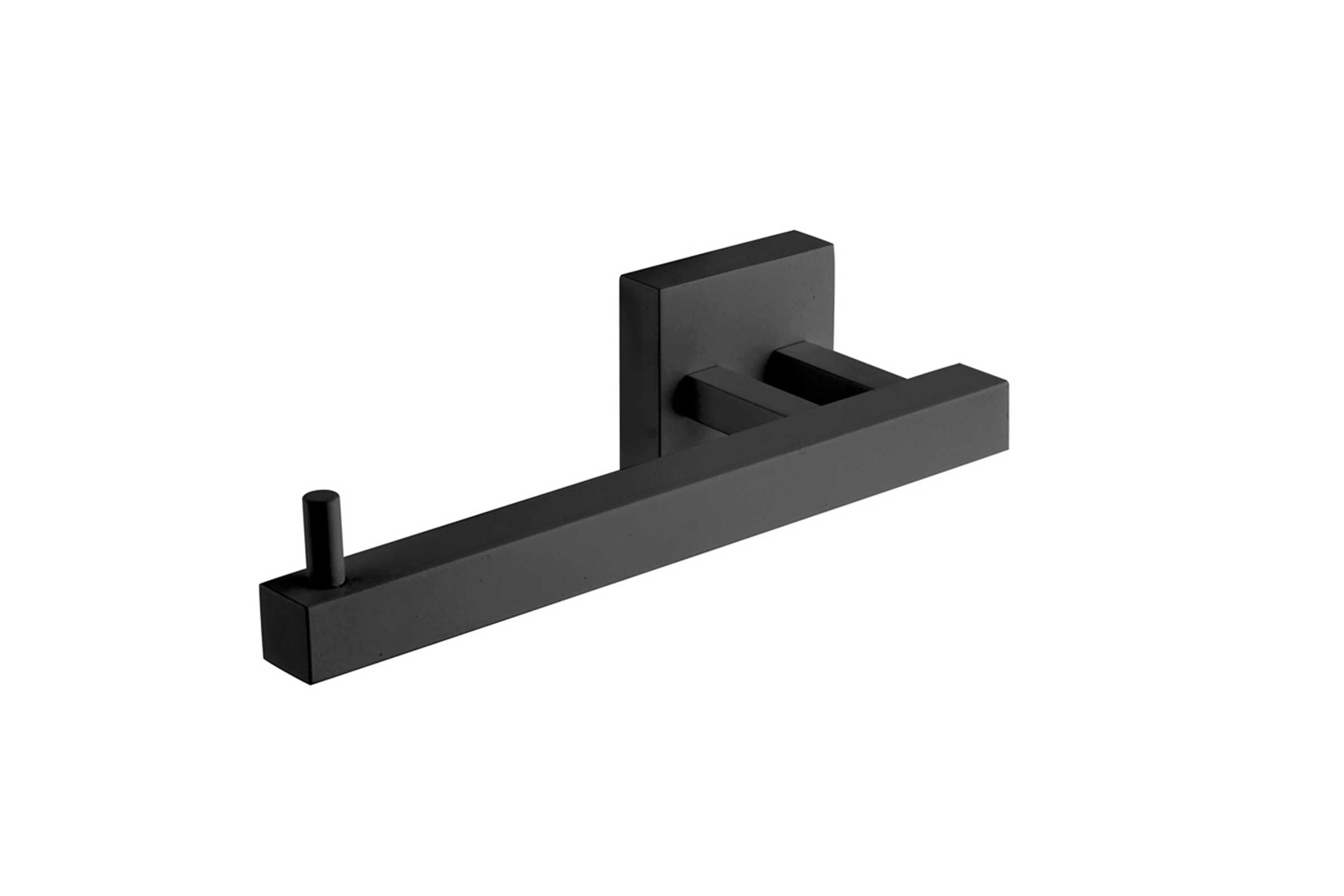 Porta rotolo Quattro - QU 235 Nero opaco 18