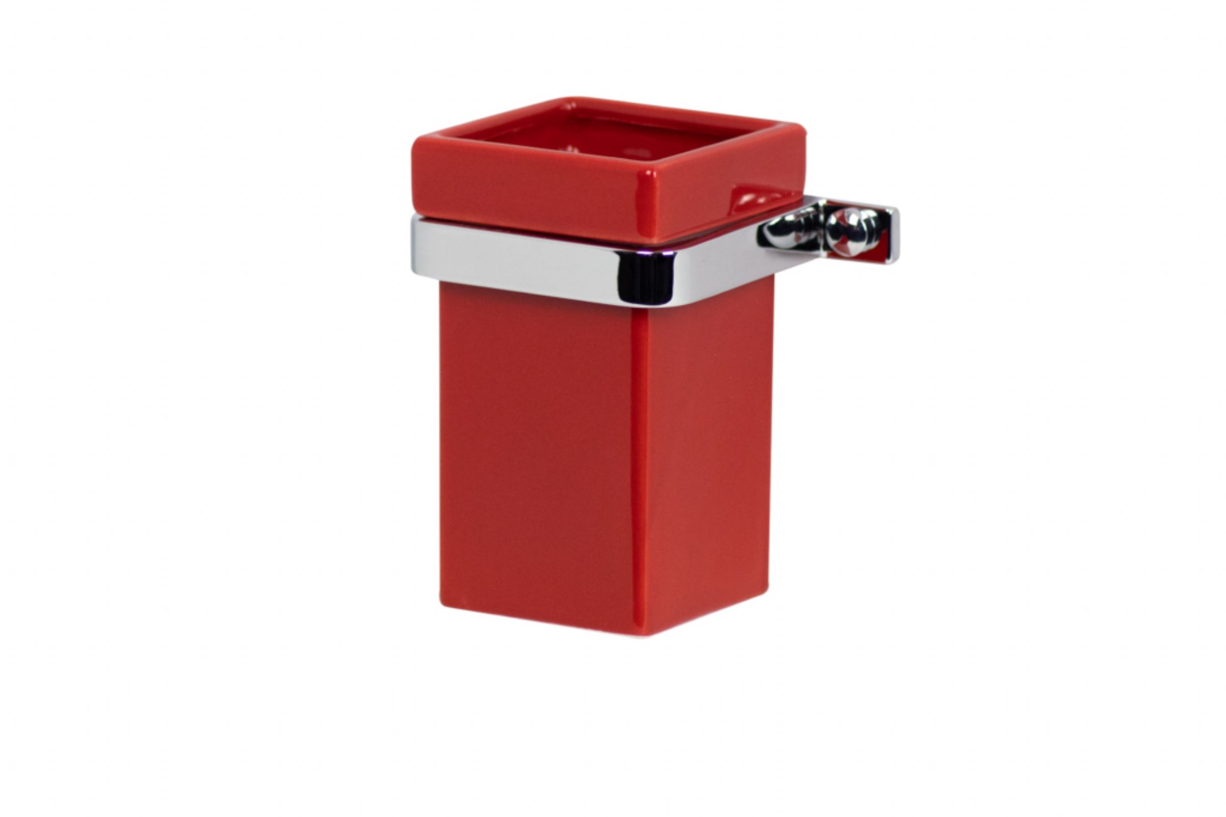 Toothbrush Holder IRIS - Portaspazzolini IRIS ROSSO