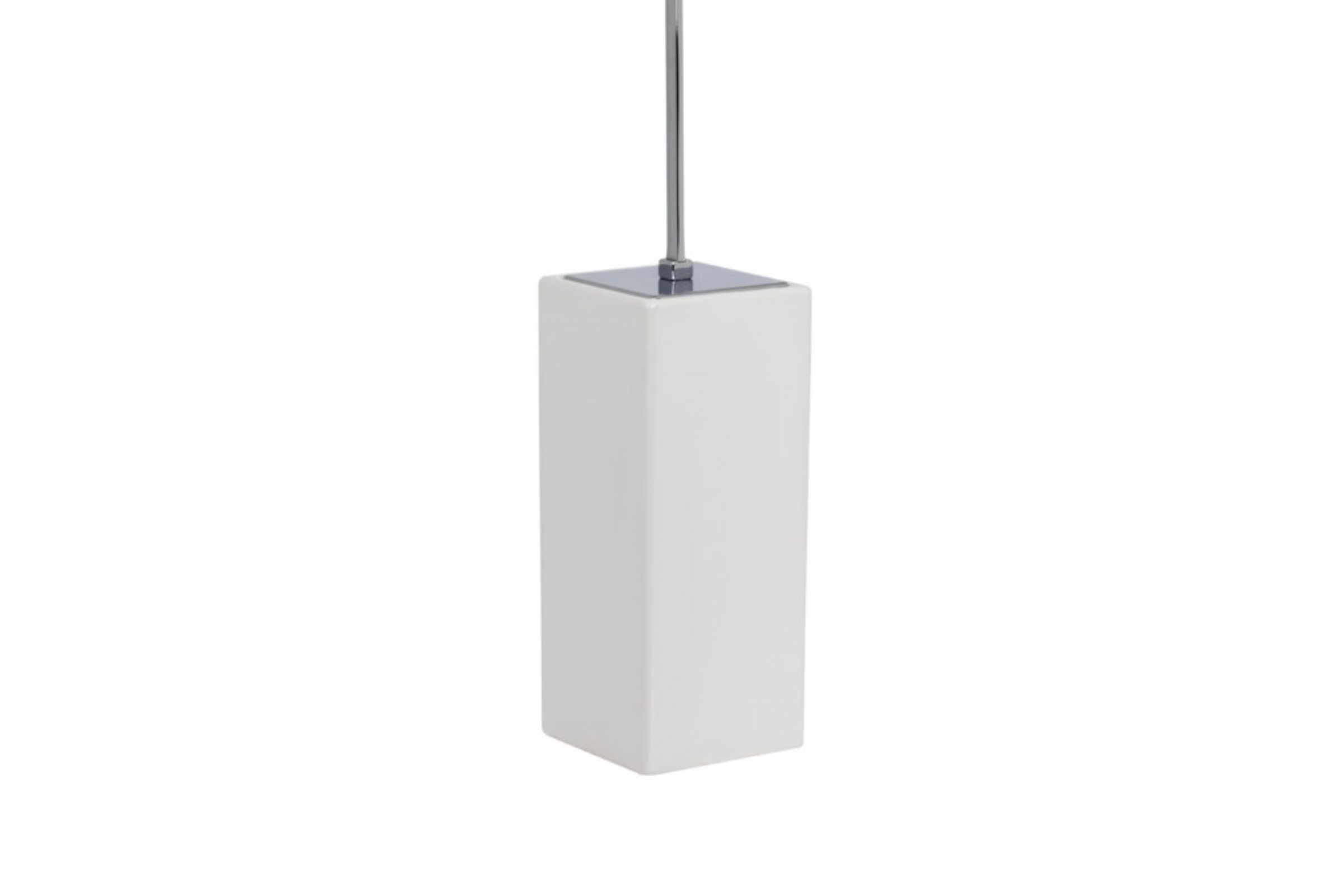 Free-standing Toilet Brush Holder K914 - PORTASCOPINO A TERRA IN CERAMICA (bianco) K914