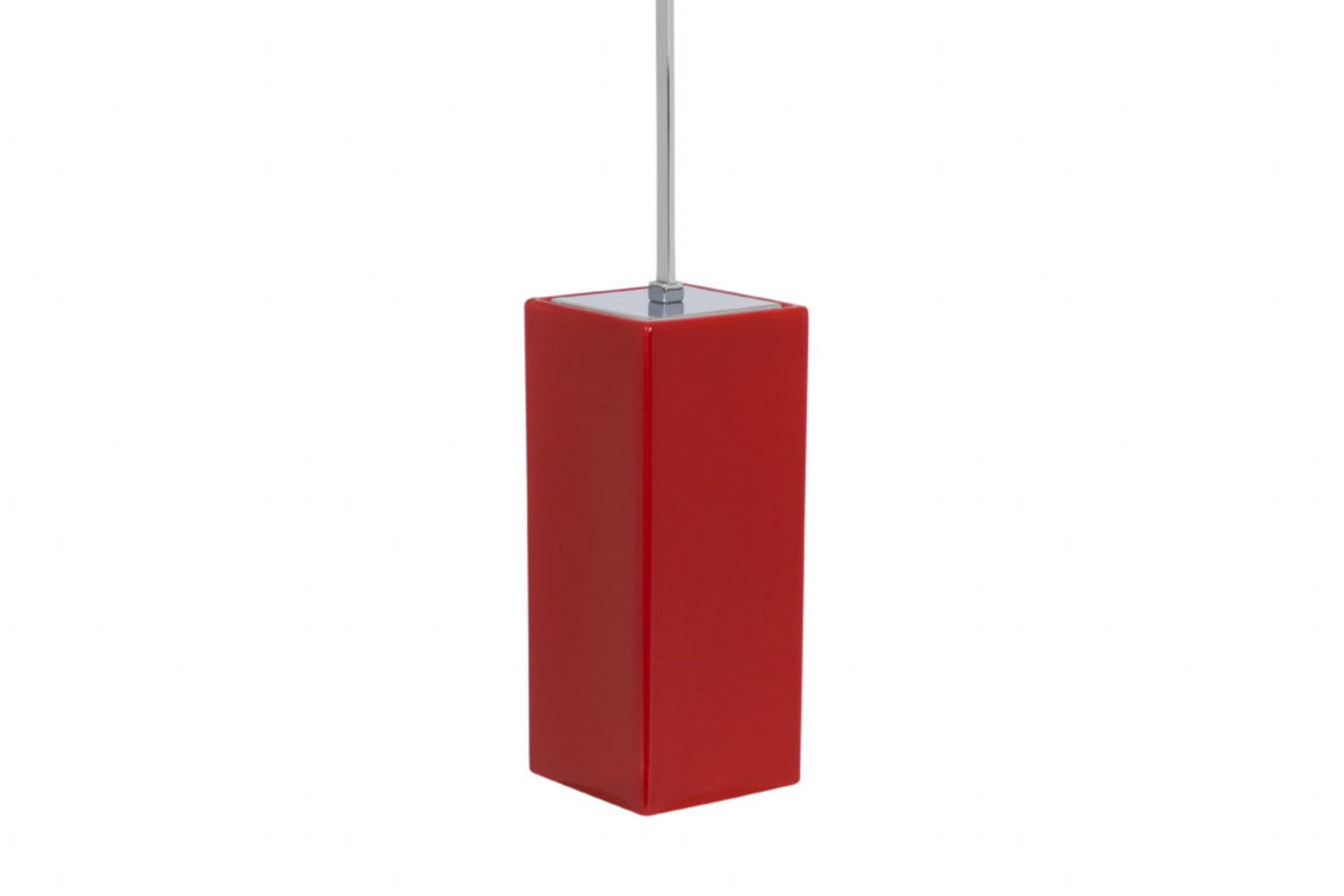 Free-standing Toilet Brush Holder K914 - 	PORTASCOPINO A TERRA IN CERAMICA (rosso ) K914R