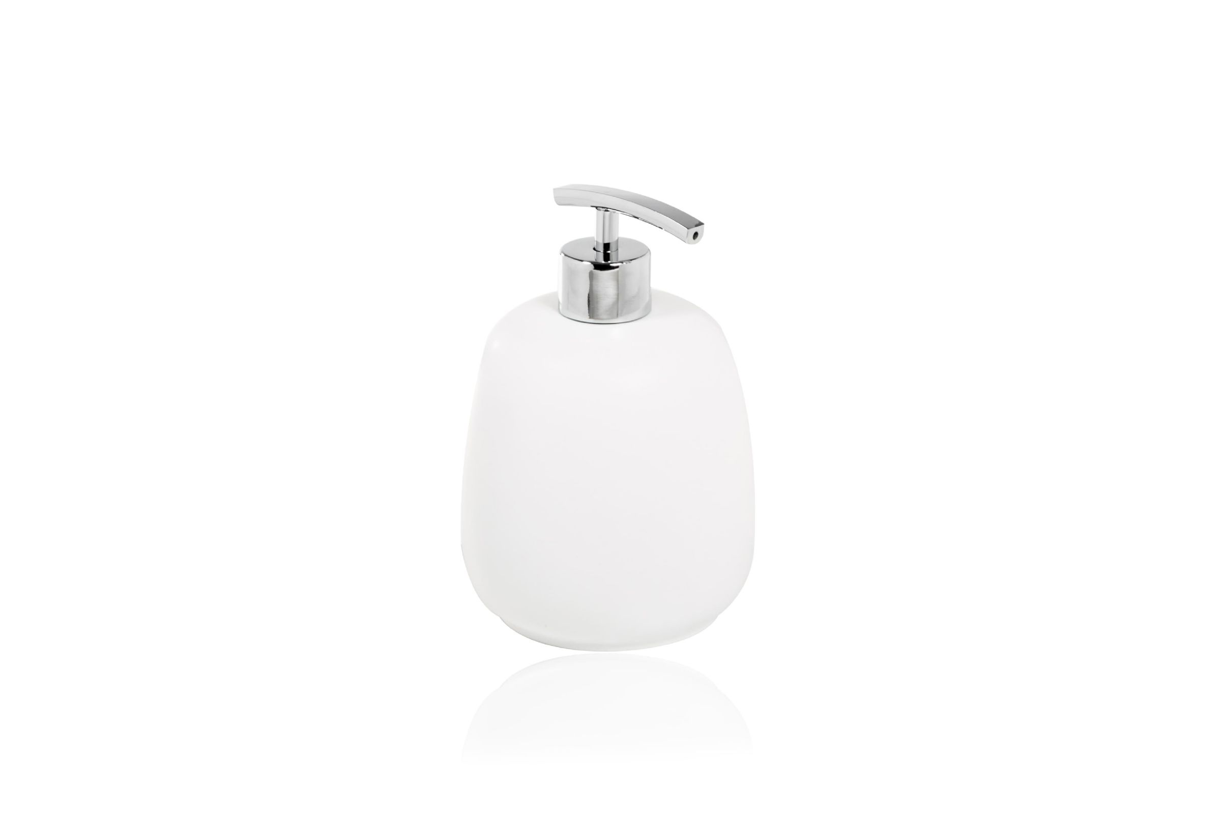 Set accessori bagno Afra Bianco opaco - Dispenser Afra Bianco opaco