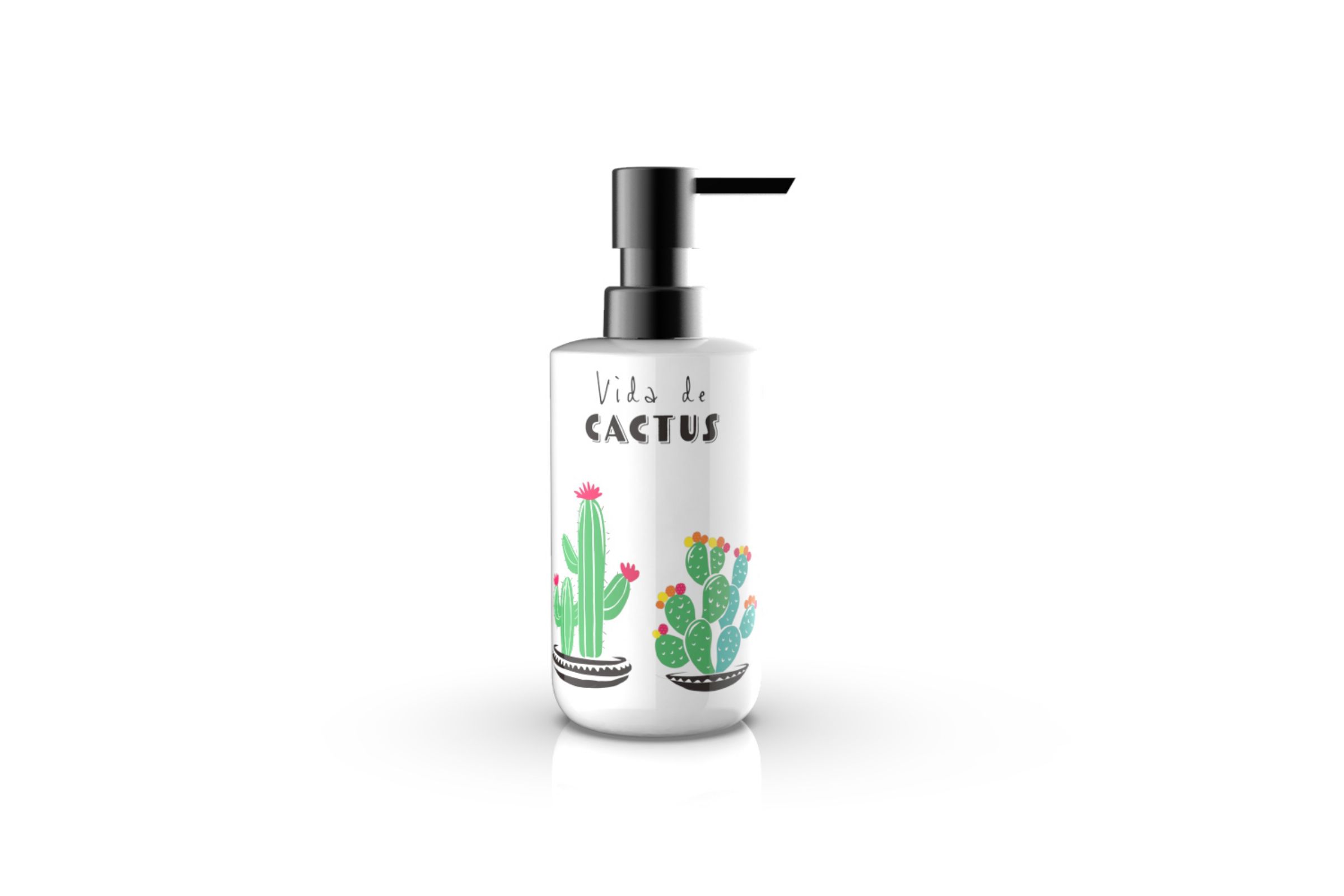 Set accessori bagno Cactus - Dispenser Cactus