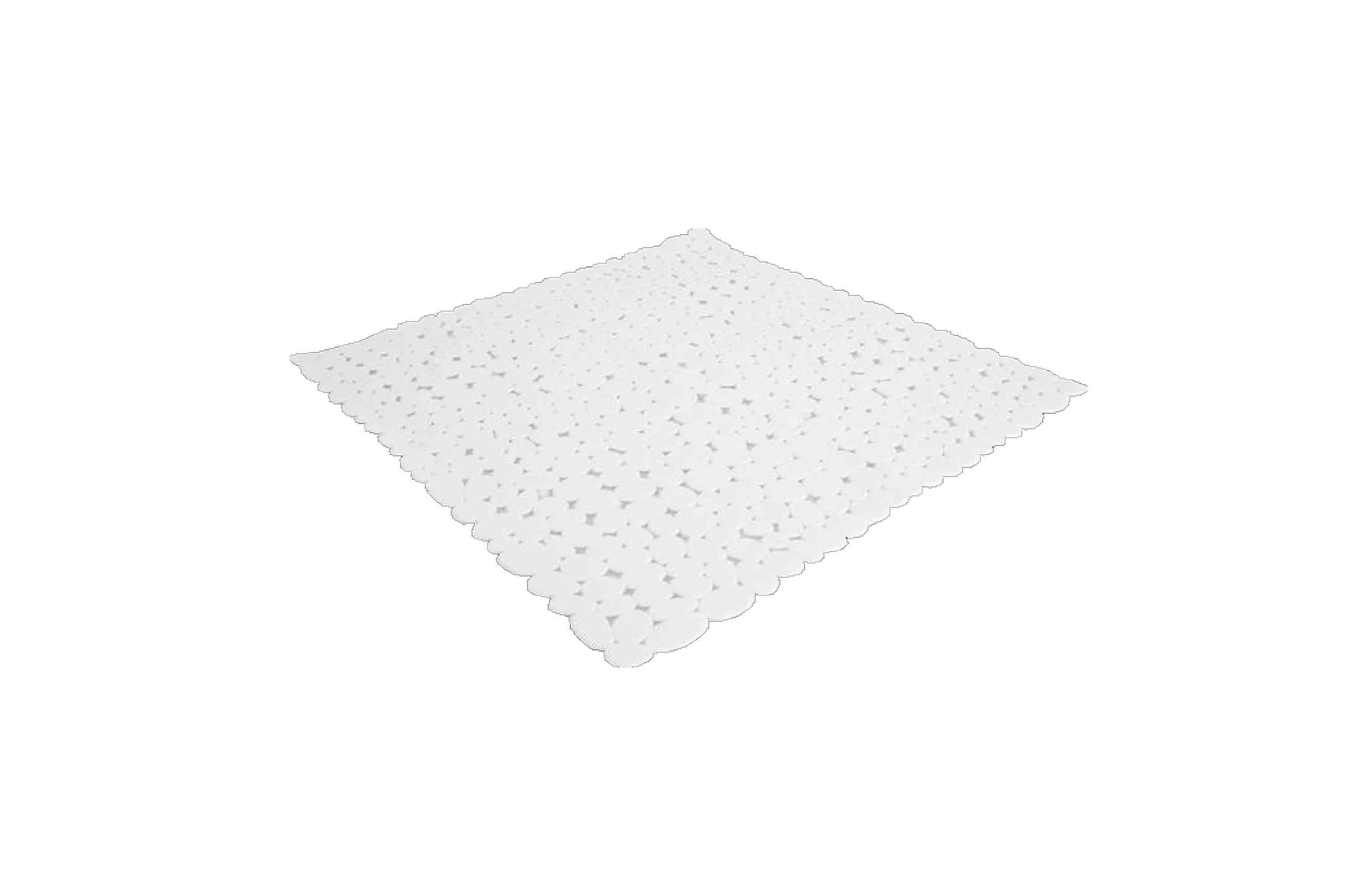 Tappeto Bali - Bali doccia bianco54-54 cm