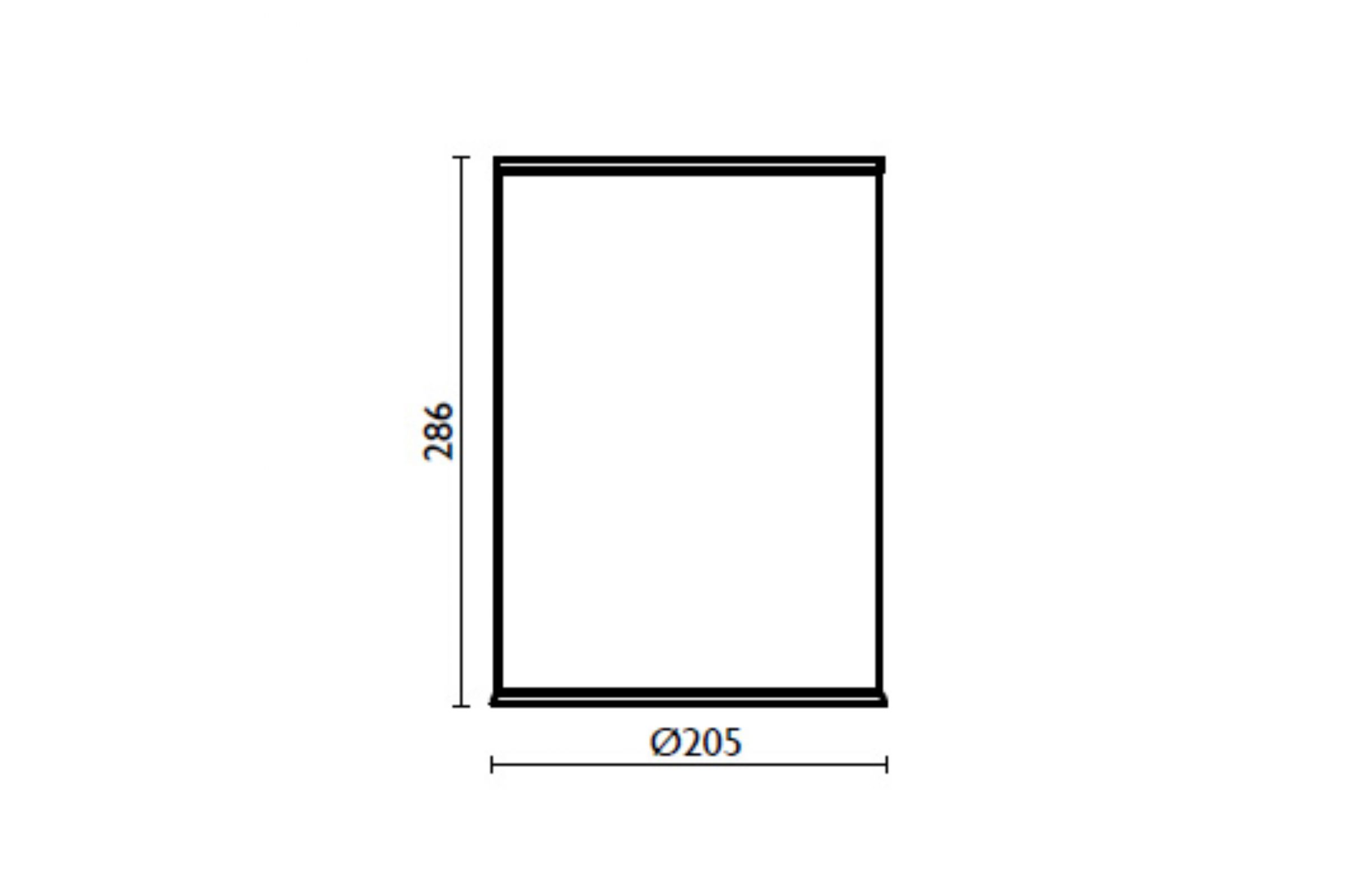 Cestino gettacarte aperto Ambiente - Cestino gettacarte aperto 8 lt AM916 cromo 51